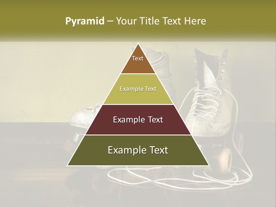 Pair Skating Kids PowerPoint Template