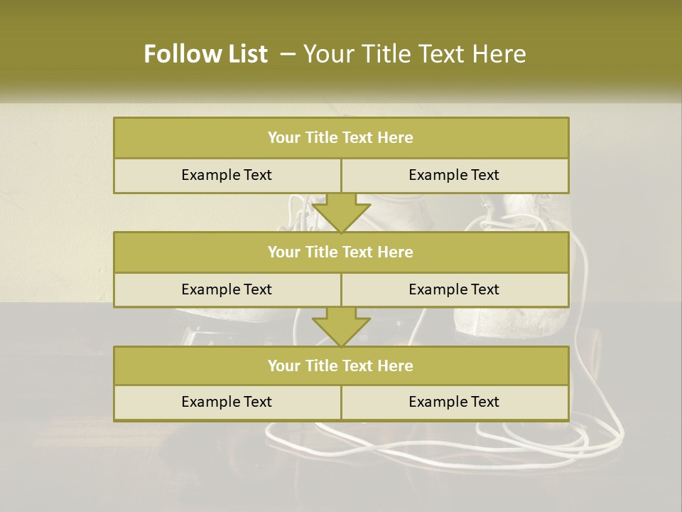 Pair Skating Kids PowerPoint Template