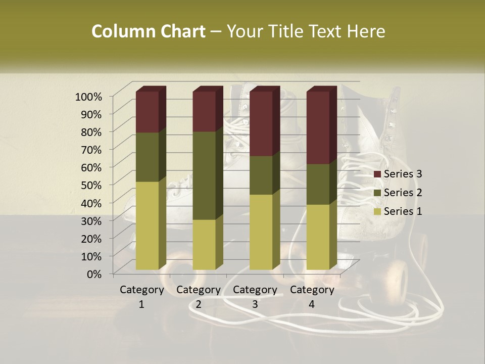 Pair Skating Kids PowerPoint Template