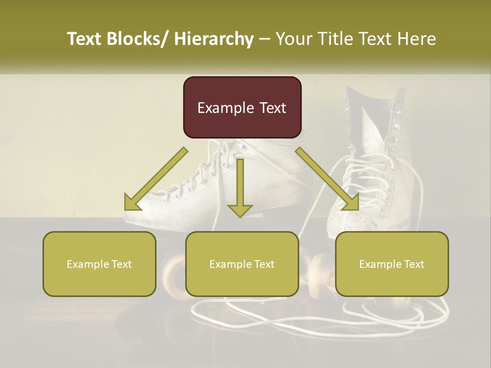 Pair Skating Kids PowerPoint Template