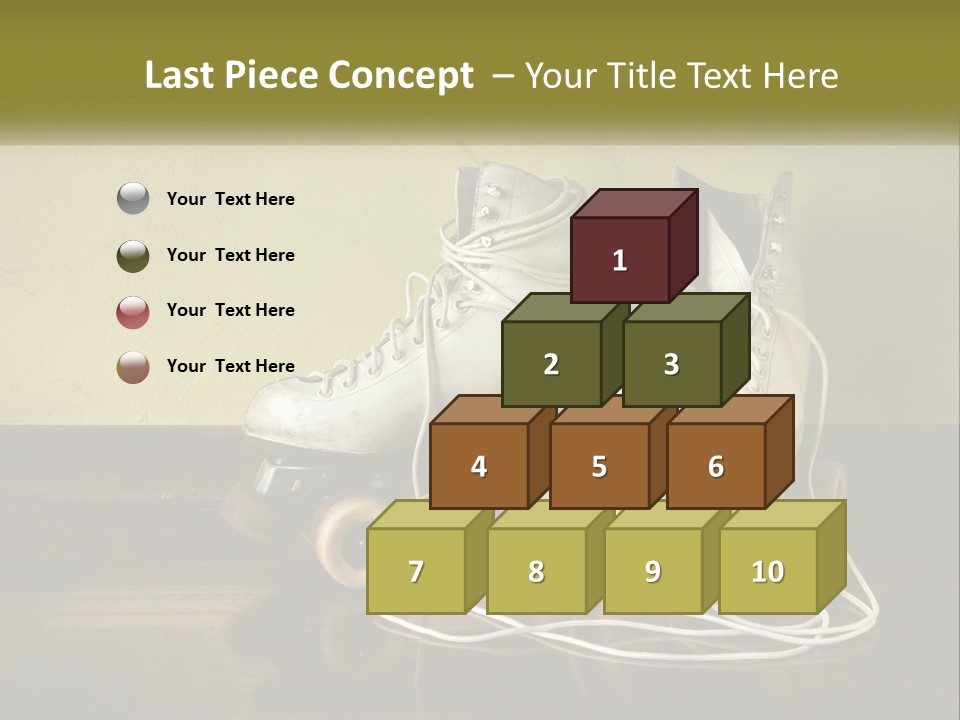 Pair Skating Kids PowerPoint Template