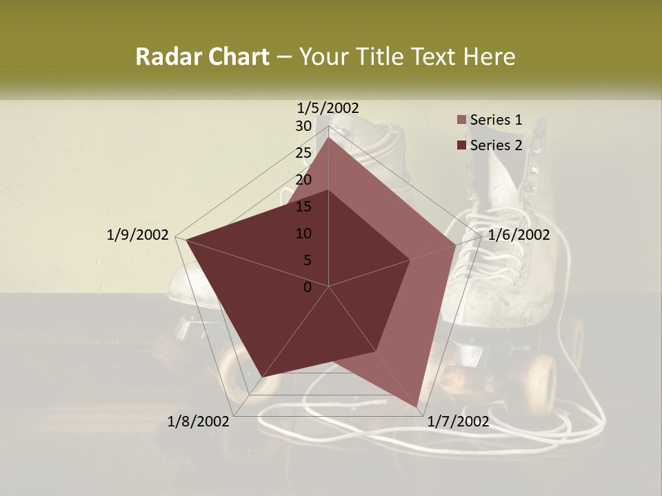 Pair Skating Kids PowerPoint Template