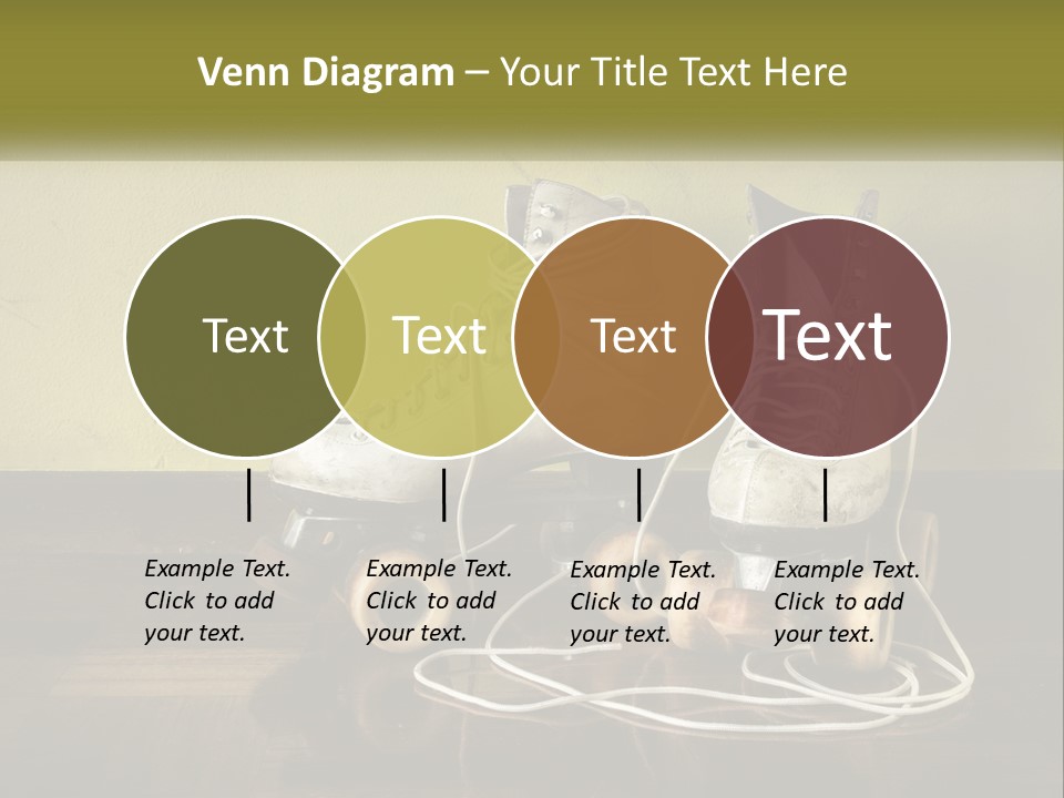 Pair Skating Kids PowerPoint Template