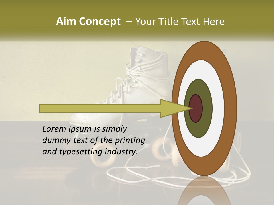 Pair Skating Kids PowerPoint Template