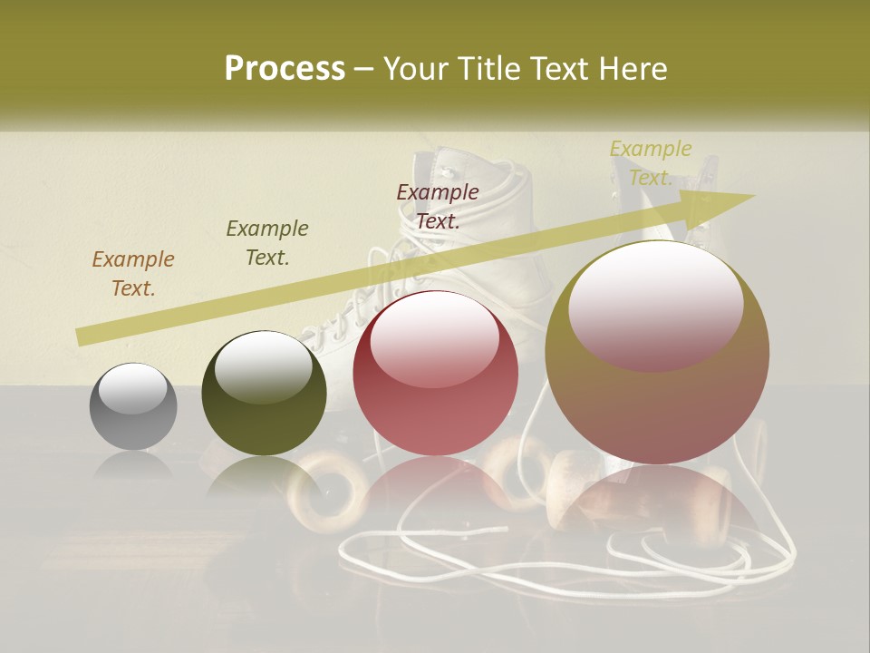 Pair Skating Kids PowerPoint Template