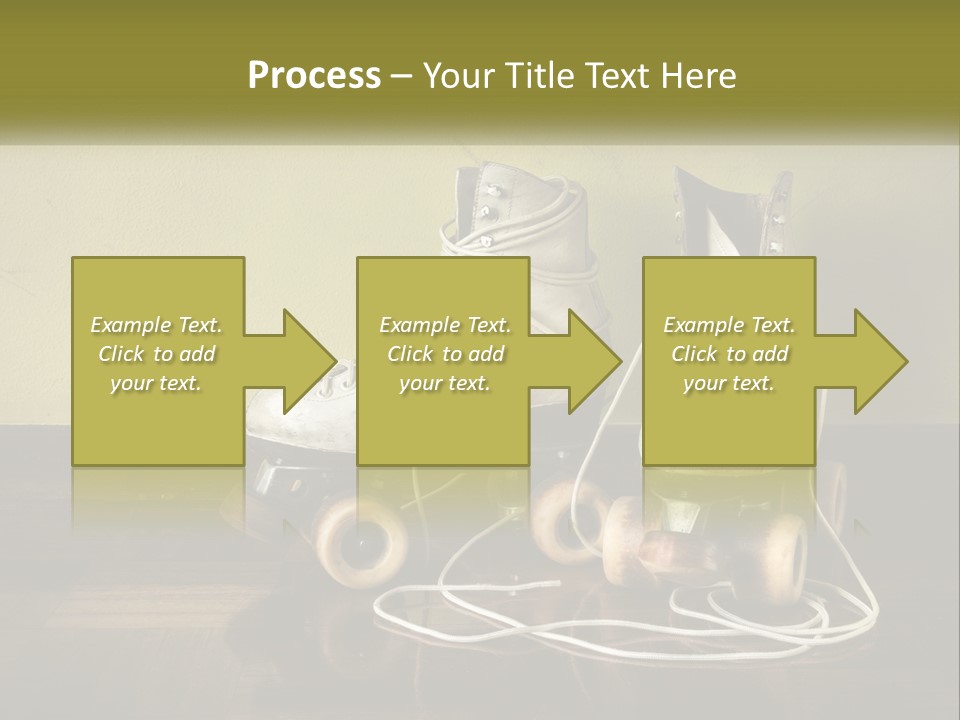 Pair Skating Kids PowerPoint Template