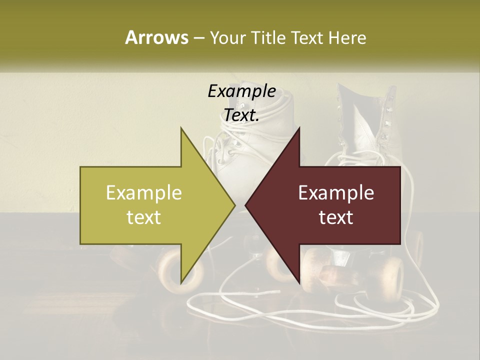 Pair Skating Kids PowerPoint Template