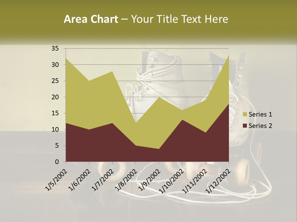 Pair Skating Kids PowerPoint Template