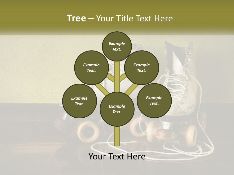 Pair Skating Kids PowerPoint Template