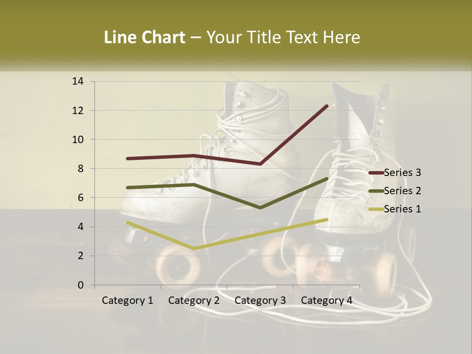 Pair Skating Kids PowerPoint Template