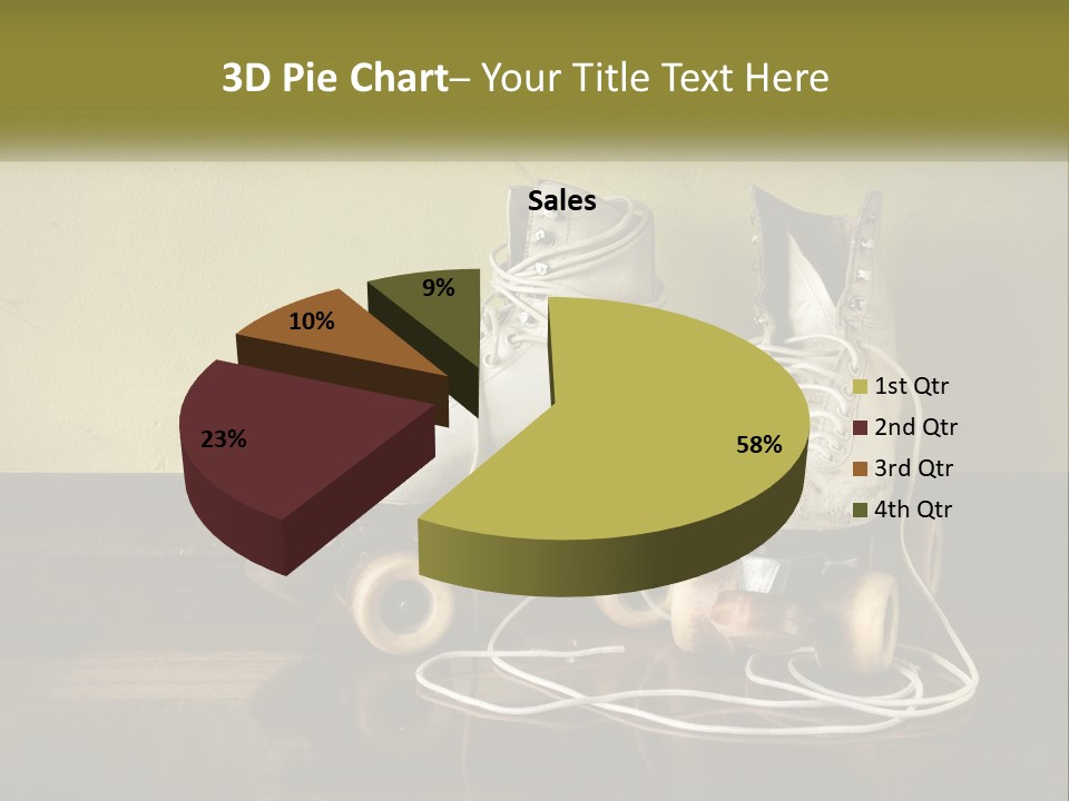 Pair Skating Kids PowerPoint Template