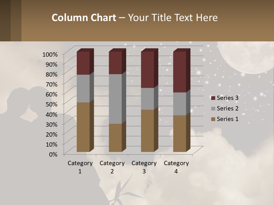Heart Wedding Parting PowerPoint Template