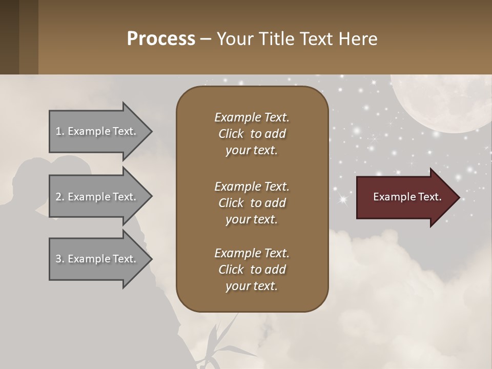 Heart Wedding Parting PowerPoint Template