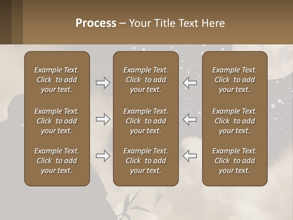 Heart Wedding Parting PowerPoint Template