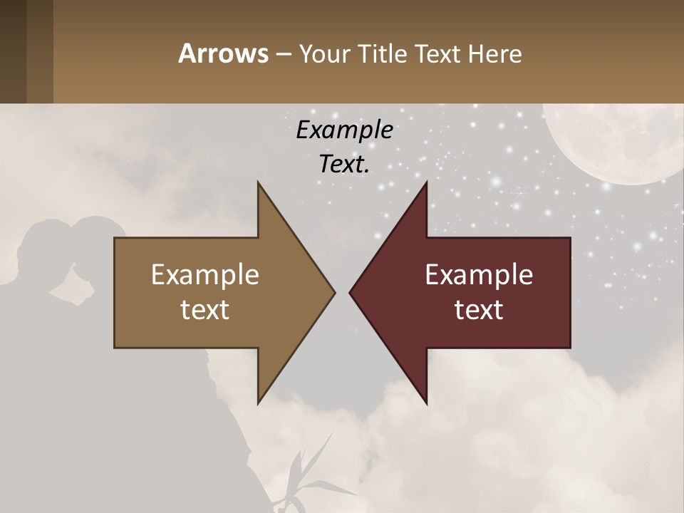 Heart Wedding Parting PowerPoint Template