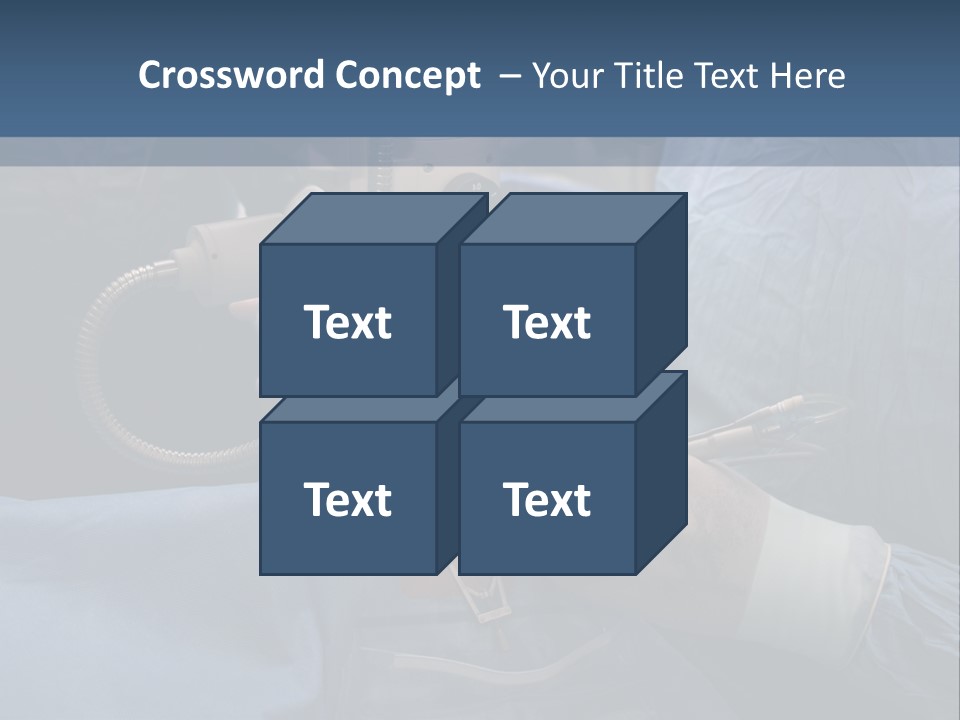 Caucasian Male Operating PowerPoint Template
