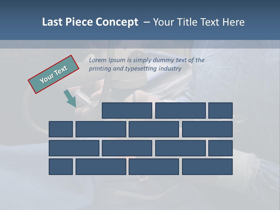 Caucasian Male Operating PowerPoint Template