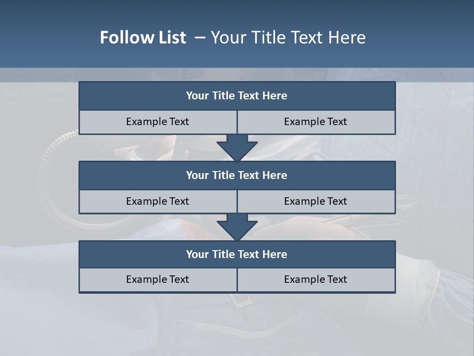 Caucasian Male Operating PowerPoint Template