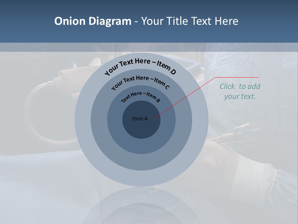 Caucasian Male Operating PowerPoint Template
