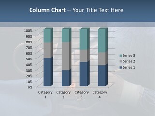 Caucasian Male Operating PowerPoint Template