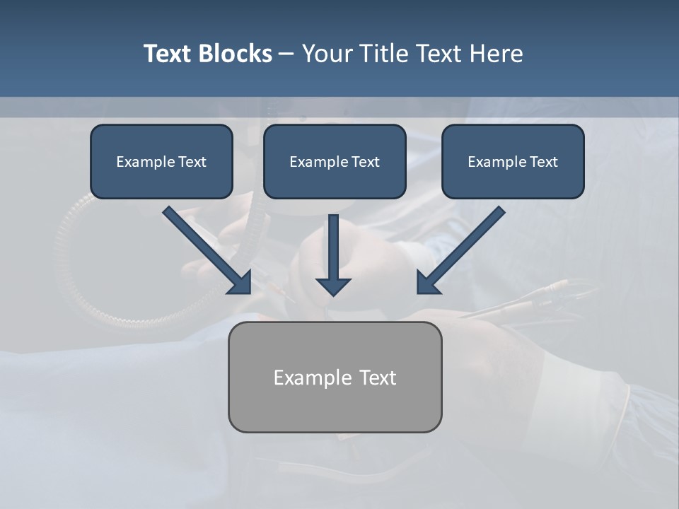 Caucasian Male Operating PowerPoint Template