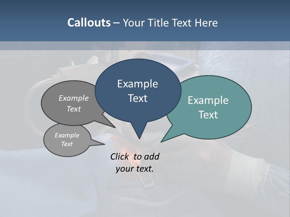 Caucasian Male Operating PowerPoint Template