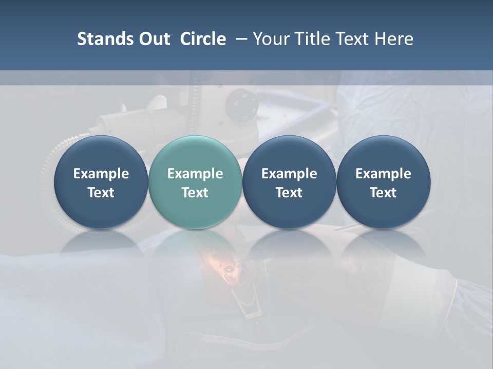 Caucasian Male Operating PowerPoint Template