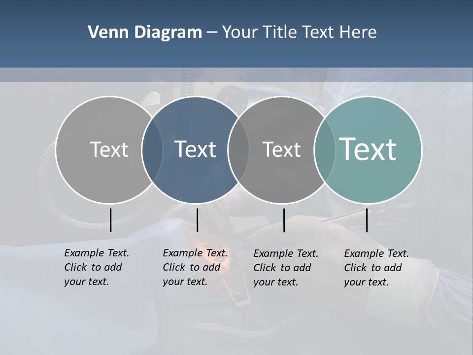 Caucasian Male Operating PowerPoint Template