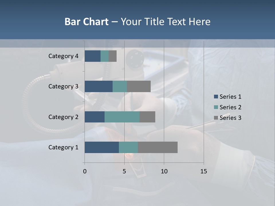 Caucasian Male Operating PowerPoint Template