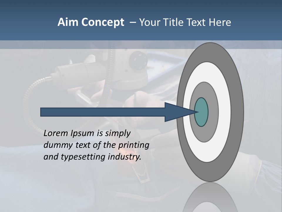 Caucasian Male Operating PowerPoint Template