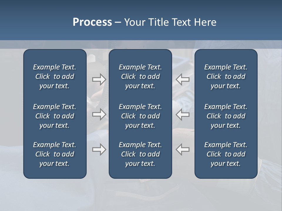 Caucasian Male Operating PowerPoint Template