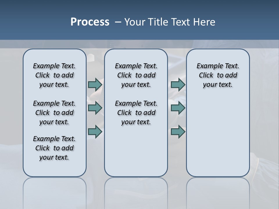 Caucasian Male Operating PowerPoint Template