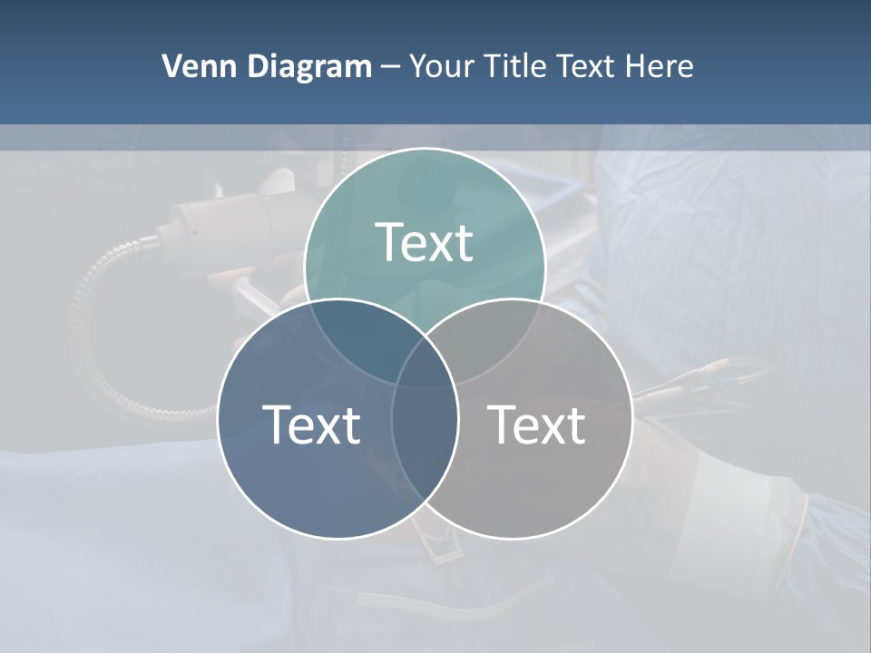Caucasian Male Operating PowerPoint Template