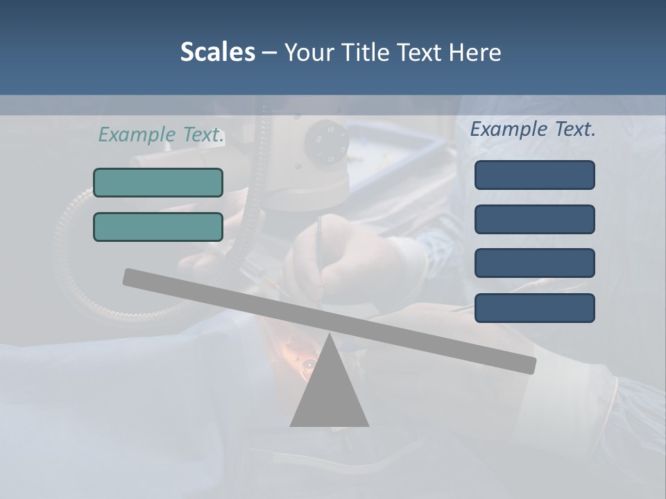 Caucasian Male Operating PowerPoint Template