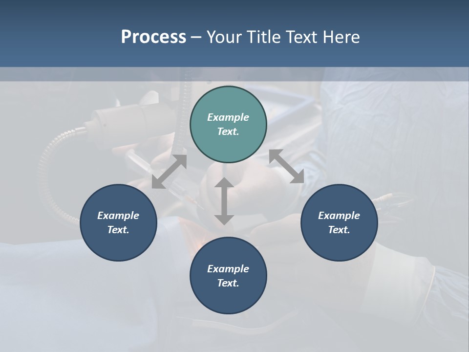 Caucasian Male Operating PowerPoint Template