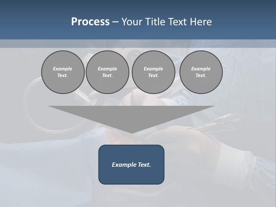 Caucasian Male Operating PowerPoint Template
