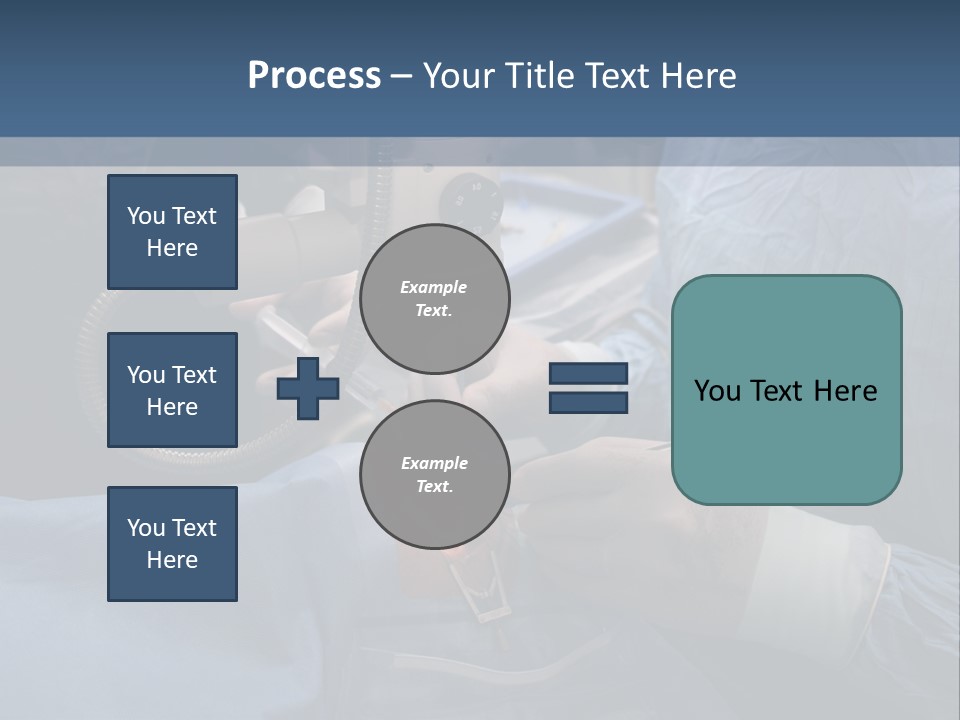 Caucasian Male Operating PowerPoint Template