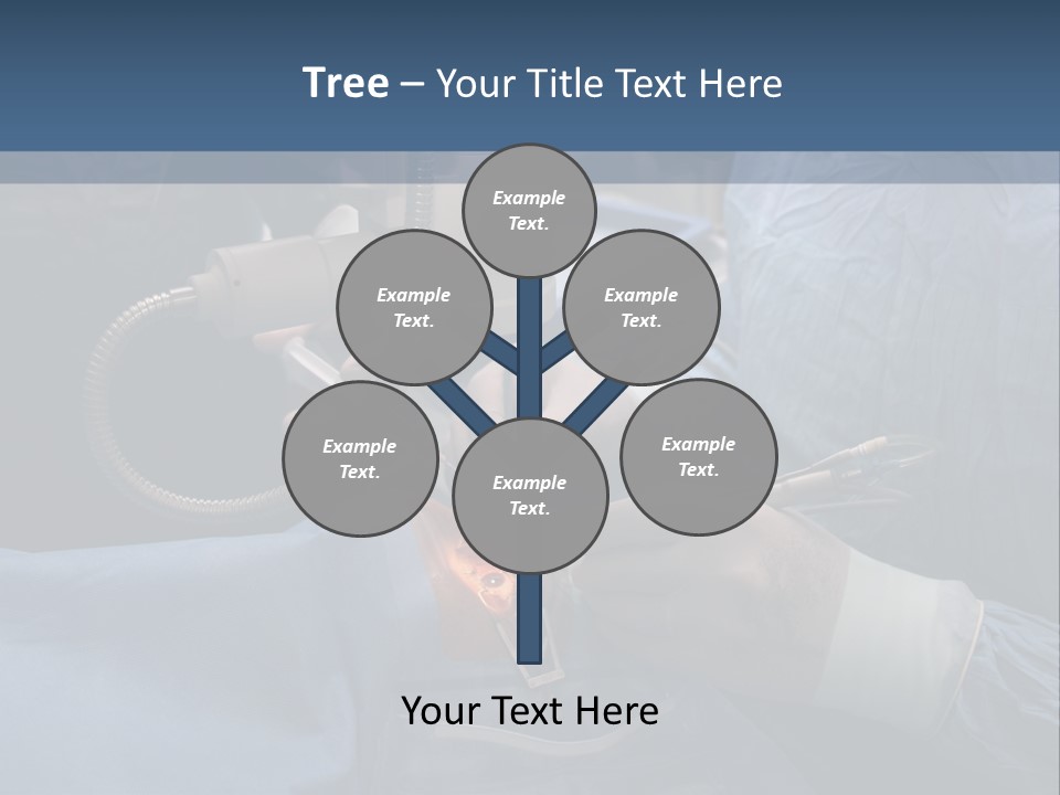 Caucasian Male Operating PowerPoint Template