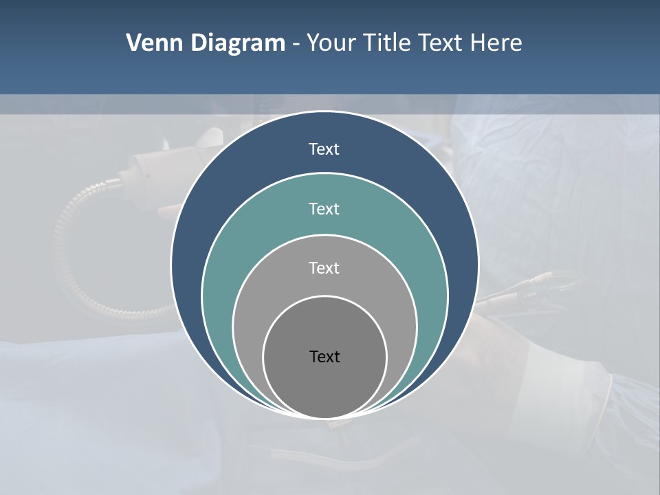 Caucasian Male Operating PowerPoint Template
