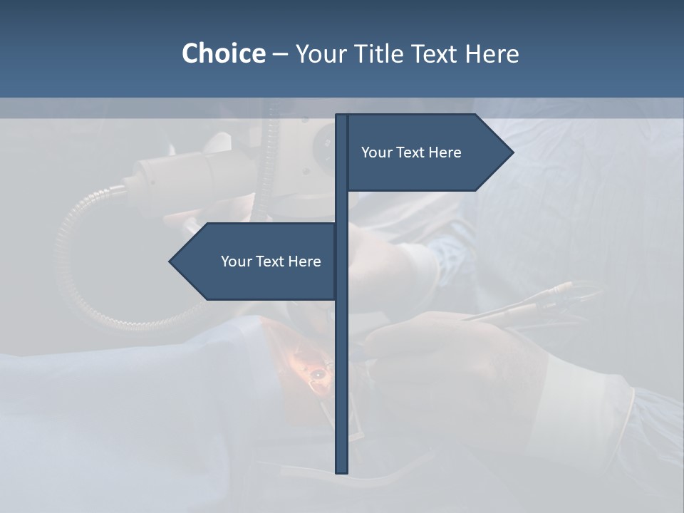 Caucasian Male Operating PowerPoint Template