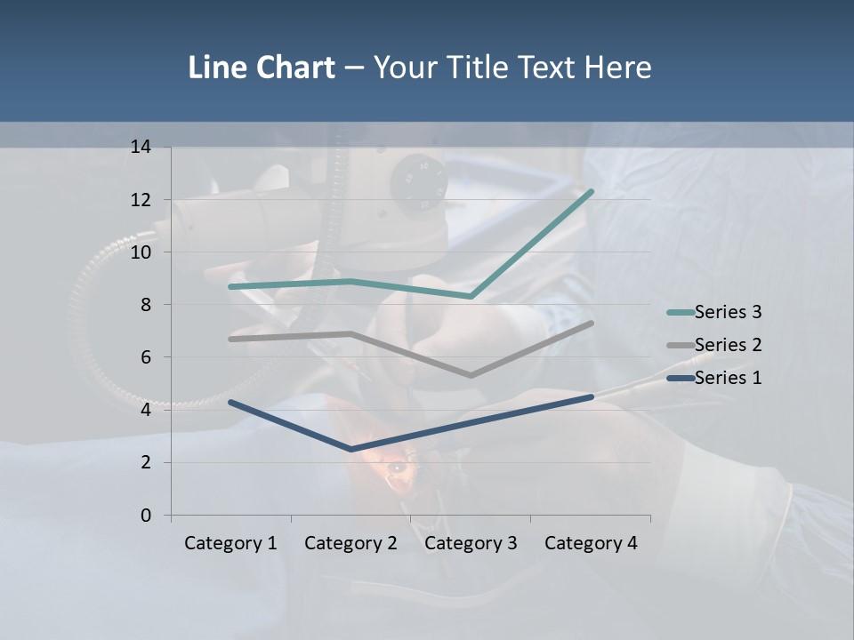 Caucasian Male Operating PowerPoint Template