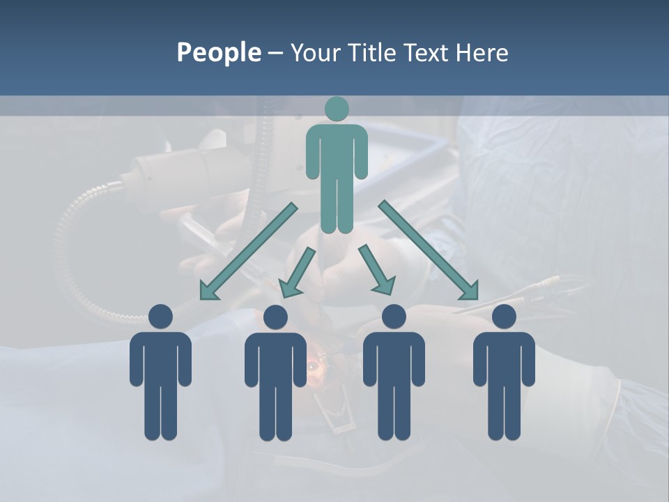 Caucasian Male Operating PowerPoint Template