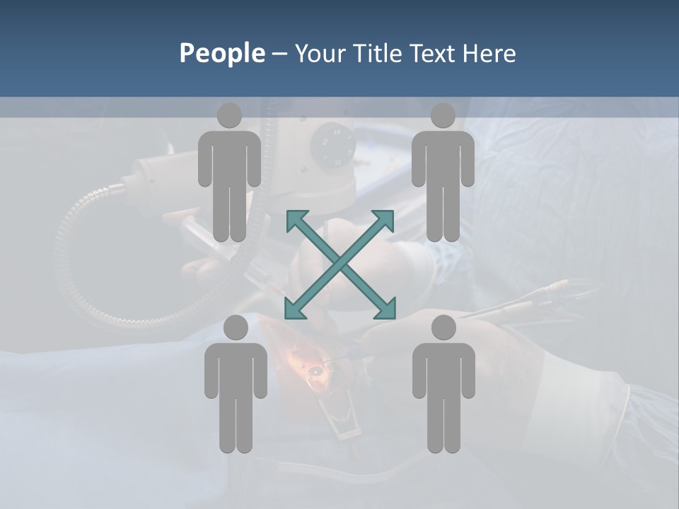 Caucasian Male Operating PowerPoint Template