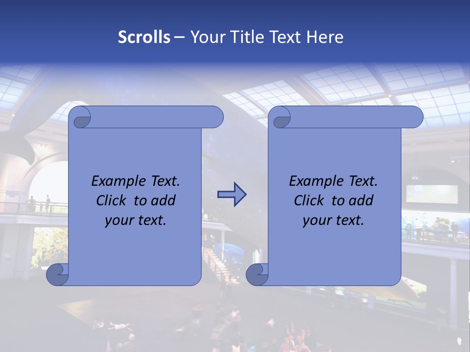Old Whale Ape PowerPoint Template