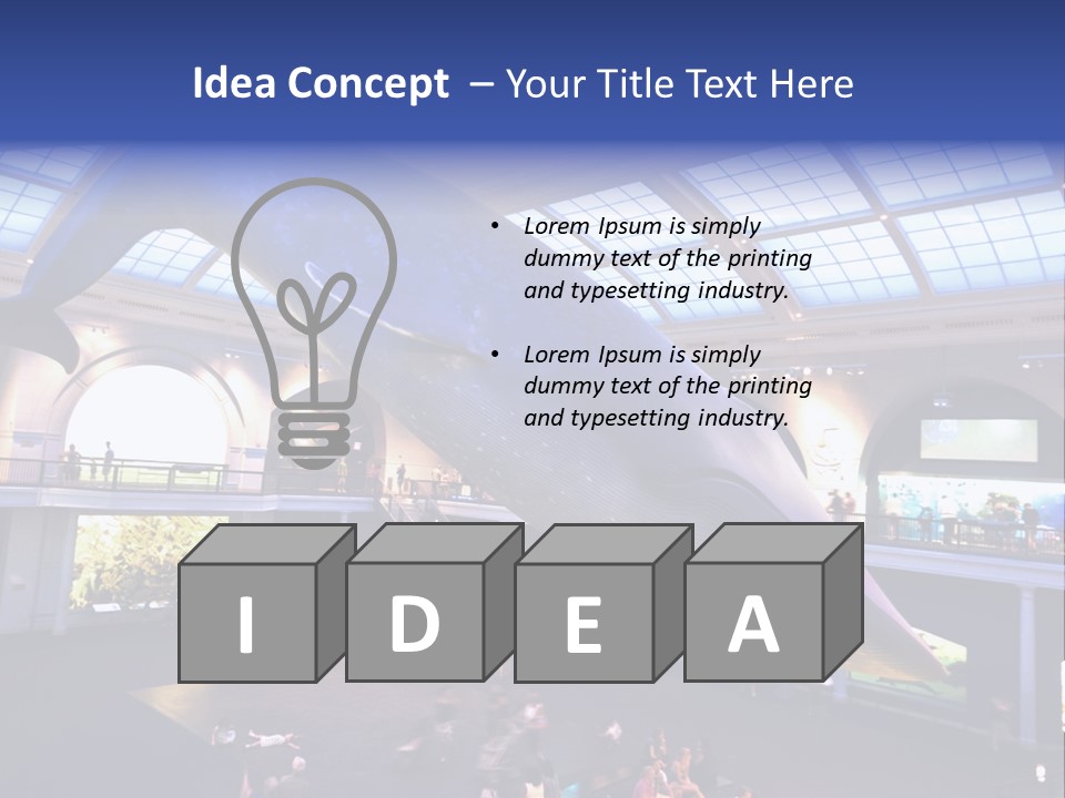 Old Whale Ape PowerPoint Template