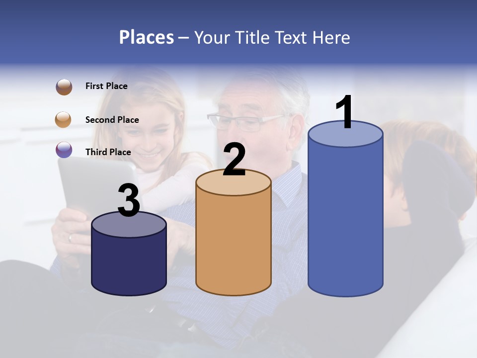 Generation Boy Tablet PowerPoint Template