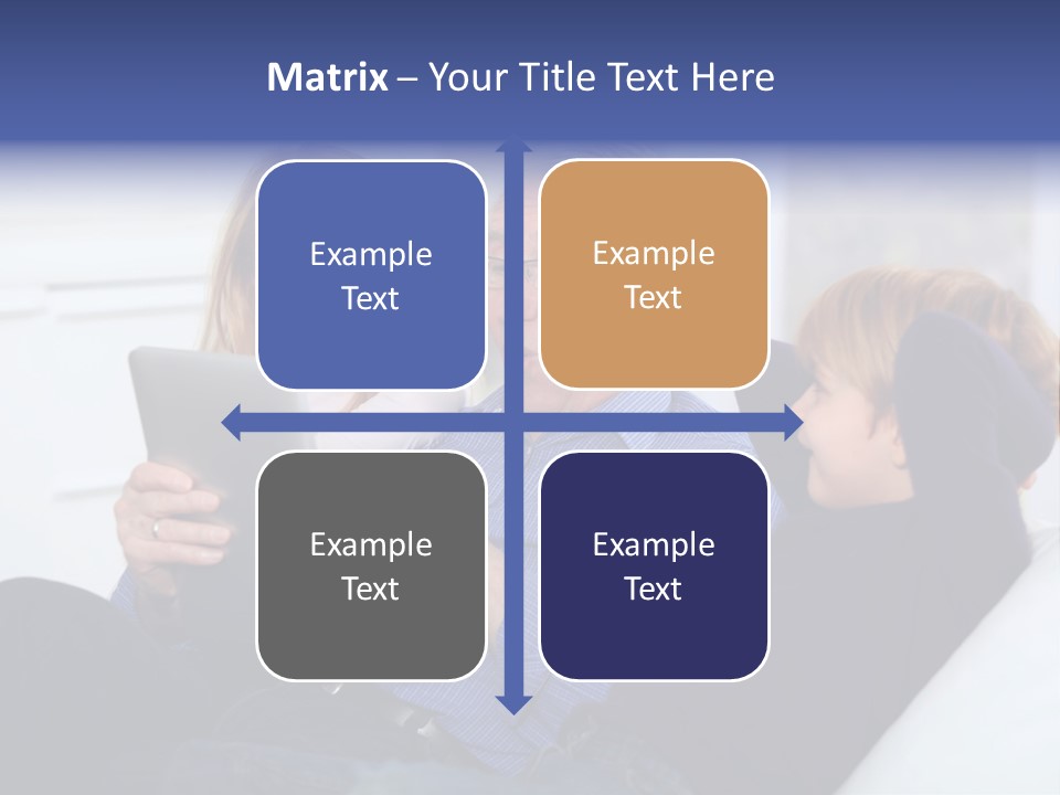 Generation Boy Tablet PowerPoint Template