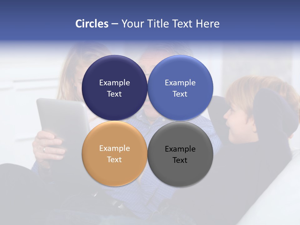 Generation Boy Tablet PowerPoint Template