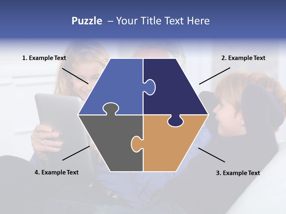 Generation Boy Tablet PowerPoint Template