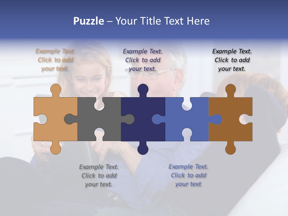 Generation Boy Tablet PowerPoint Template